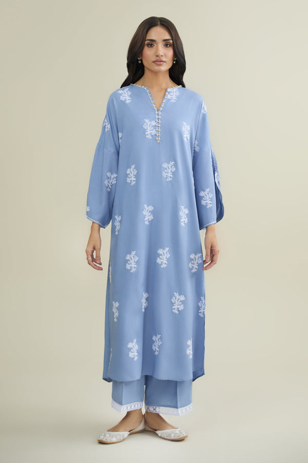 LINEN | EMBROIDERED | KPW25-P3752